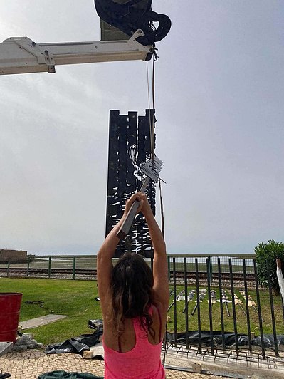 Faro Fishermen's Memorial, Portugal — work 22