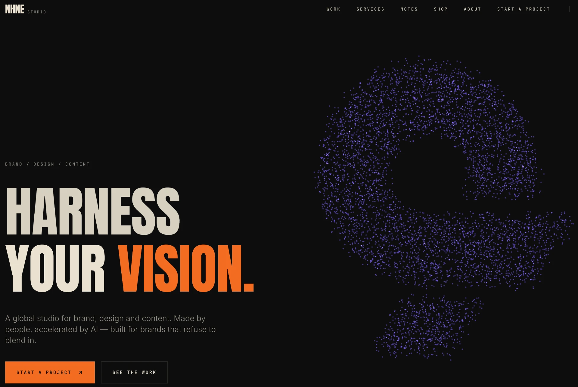 NHNE Studio — Harness your vision