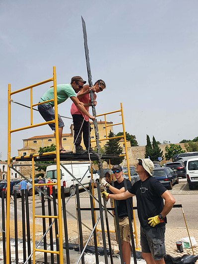 Faro Fishermen's Memorial, Portugal — work 16